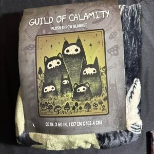 Guild of Calamity plush throw blanket 50 x‎ 60 inches NEW